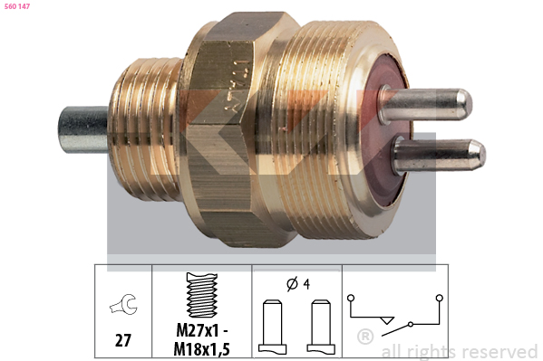 KW Tolatólampa kapcsoló 560147_KW